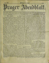 Prager Abendblatt