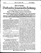 Österreichische Verbands-Feuerwehr-Zeitung