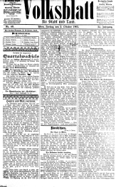 Volksblatt für Stadt und Land