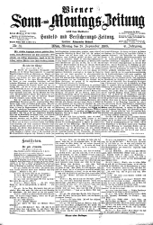 Wiener Sonn- und Montags-Zeitung