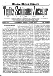 Teplitz-Schönauer Anzeiger