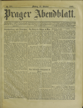 Prager Abendblatt