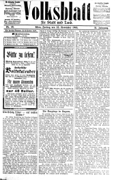 Volksblatt für Stadt und Land