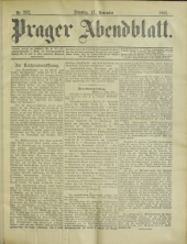 Prager Abendblatt