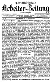 Christlich-soziale Arbeiter-Zeitung