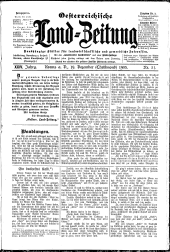 Österreichische Land-Zeitung