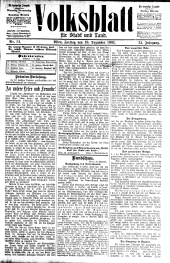 Volksblatt für Stadt und Land