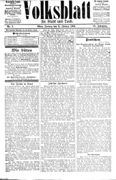 Volksblatt für Stadt und Land