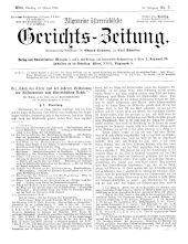 Allgemeine Österreichische Gerichtszeitung