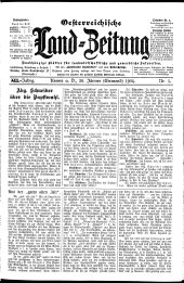 Österreichische Land-Zeitung