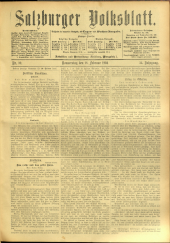 Salzburger Volksblatt: unabh. Tageszeitung f. Stadt u. Land Salzburg