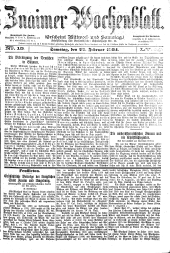 Znaimer Wochenblatt