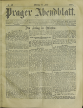 Prager Abendblatt