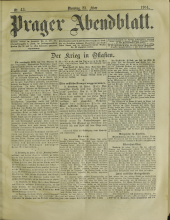 Prager Abendblatt
