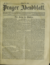 Prager Abendblatt