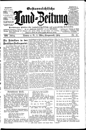 Österreichische Land-Zeitung