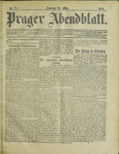 Prager Abendblatt