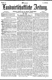 Wiener Landwirtschaftliche Zeitung