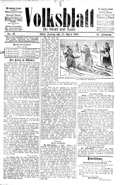 Volksblatt für Stadt und Land