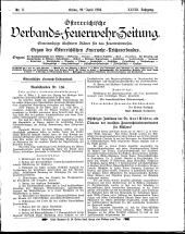 Österreichische Verbands-Feuerwehr-Zeitung