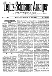 Teplitz-Schönauer Anzeiger