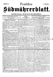 Deutsches Südmährerblatt