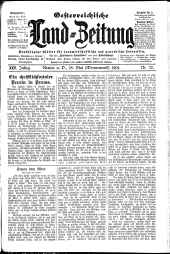 Österreichische Land-Zeitung