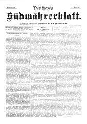 Deutsches Südmährerblatt