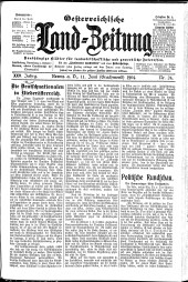 Österreichische Land-Zeitung