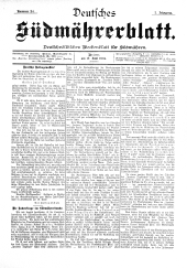 Deutsches Südmährerblatt