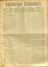Salzburger Volksblatt: unabh. Tageszeitung f. Stadt u. Land Salzburg