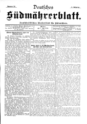 Deutsches Südmährerblatt