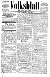 Volksblatt für Stadt und Land