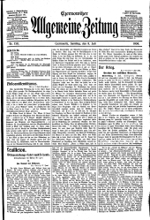 Czernowitzer Allgemeine Zeitung