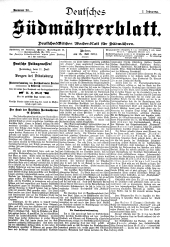 Deutsches Südmährerblatt