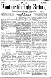 Wiener Landwirtschaftliche Zeitung