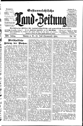 Österreichische Land-Zeitung