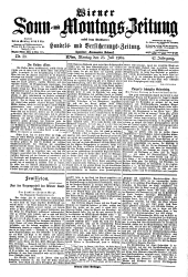 Wiener Sonn- und Montags-Zeitung