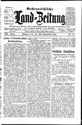 Österreichische Land-Zeitung