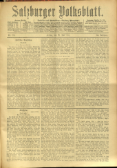 Salzburger Volksblatt: unabh. Tageszeitung f. Stadt u. Land Salzburg