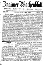 Znaimer Wochenblatt