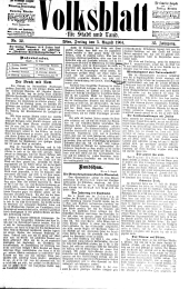 Volksblatt für Stadt und Land