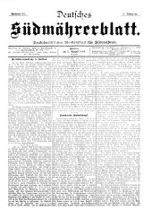 Deutsches Südmährerblatt