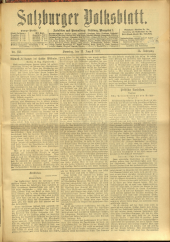 Salzburger Volksblatt: unabh. Tageszeitung f. Stadt u. Land Salzburg