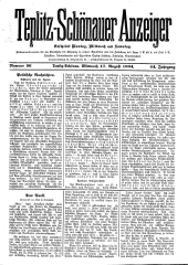 Teplitz-Schönauer Anzeiger