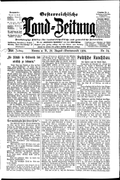 Österreichische Land-Zeitung