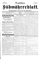 Deutsches Südmährerblatt