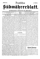 Deutsches Südmährerblatt