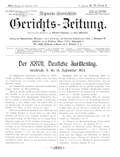 Allgemeine Österreichische Gerichtszeitung