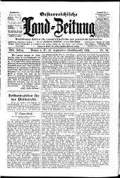 Österreichische Land-Zeitung